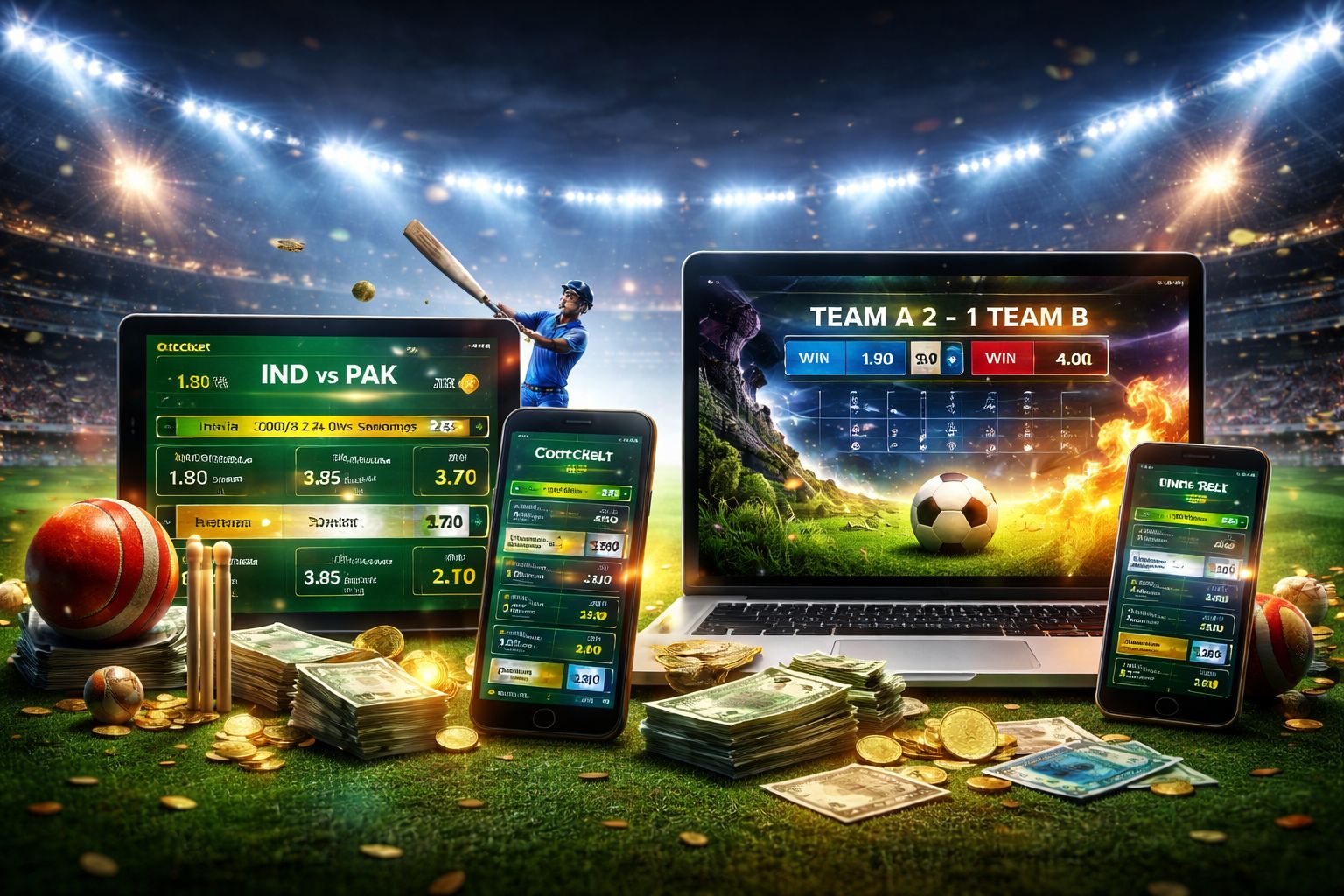 Football, Cricket, And Popular Markets Ready For Action
